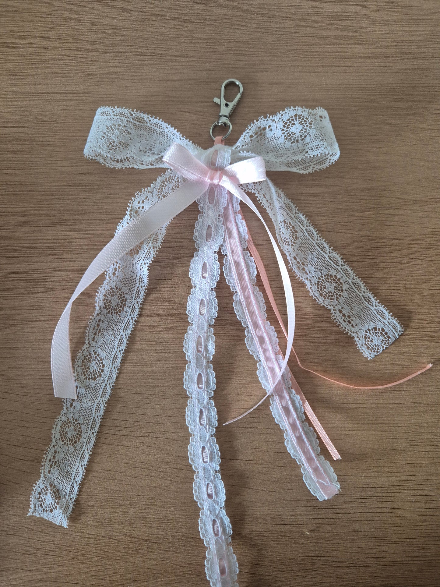 Lace bag charm
