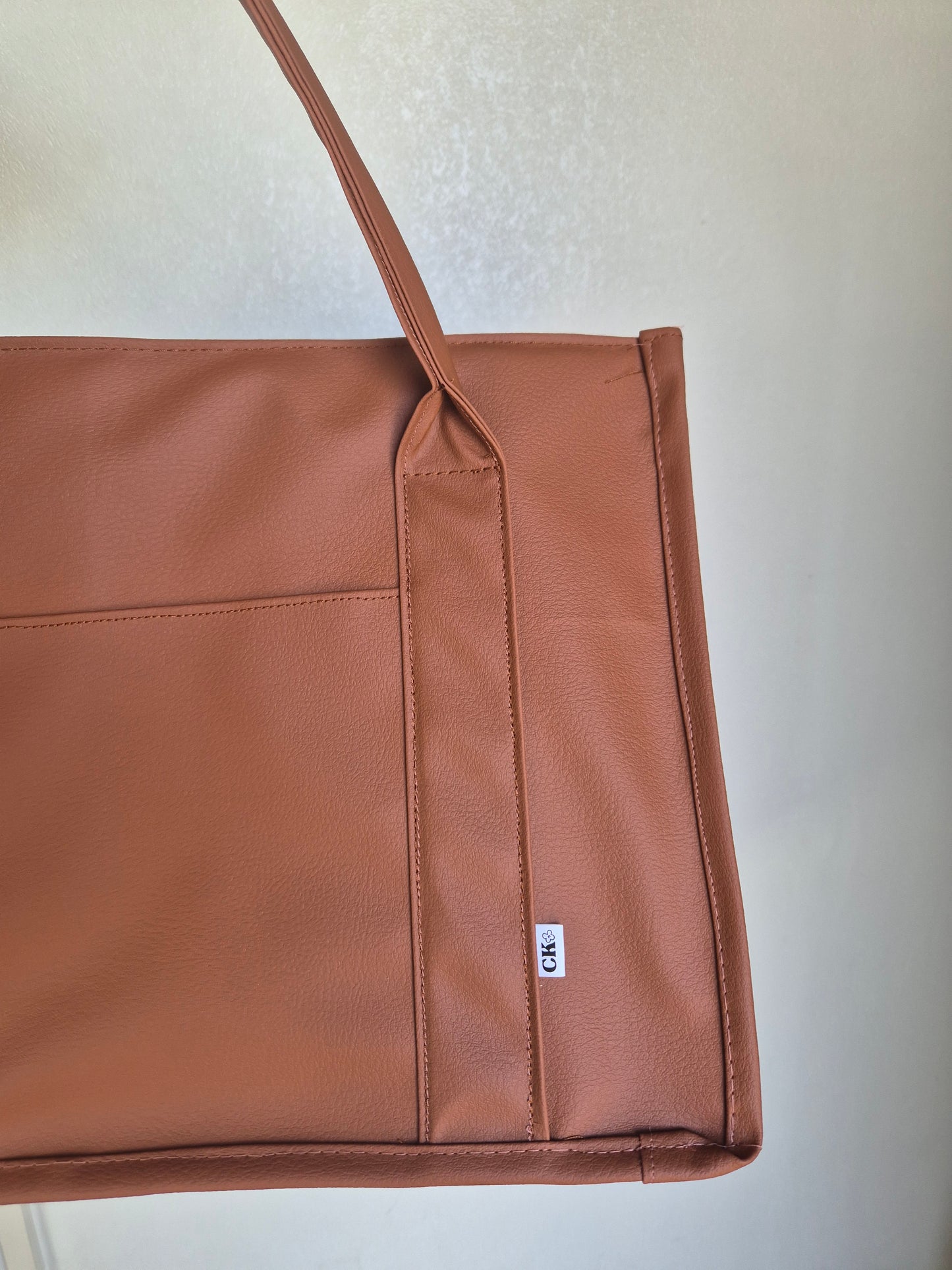 Tan Jessica tote ( Made to order )
