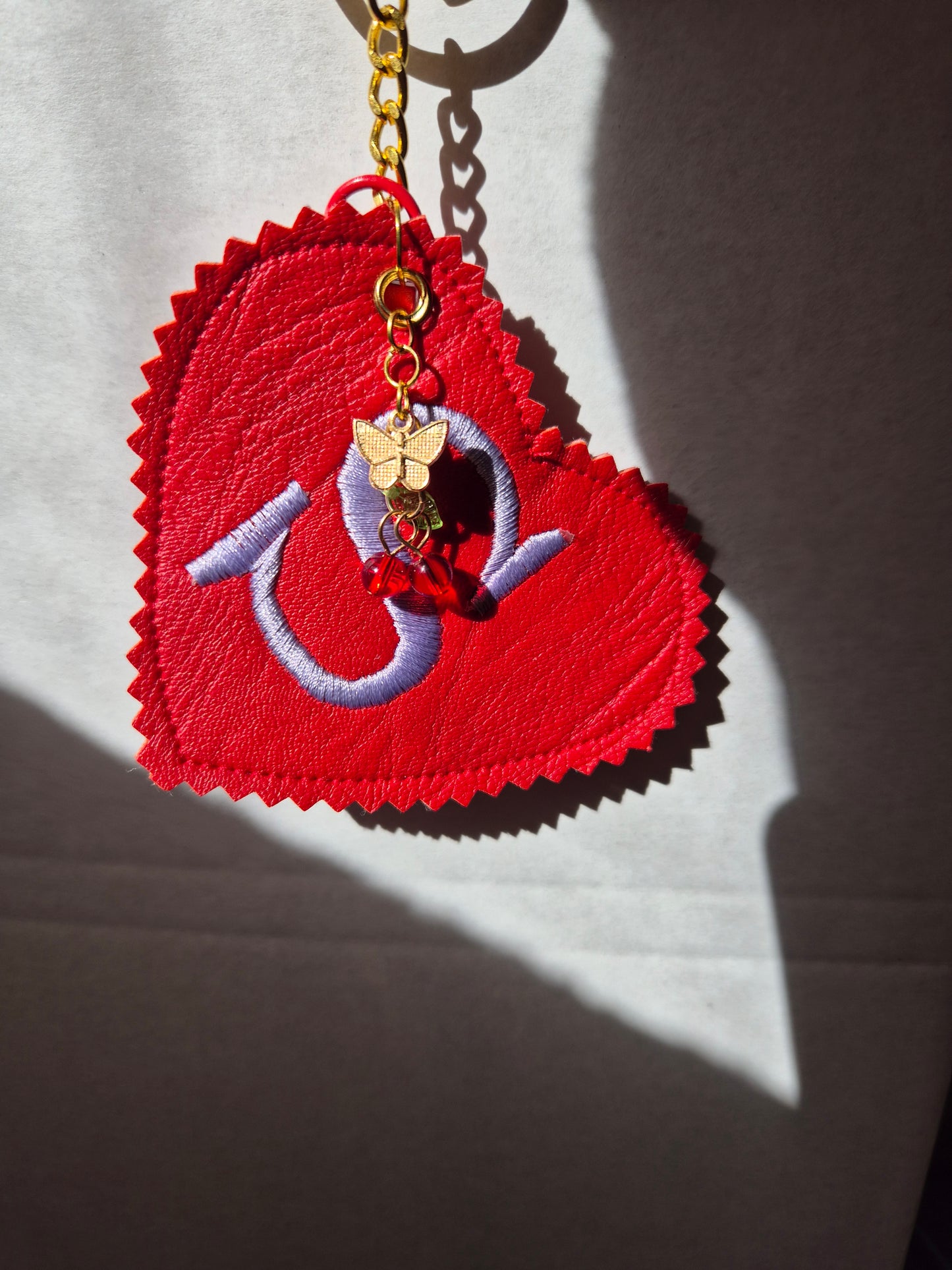 Custom initial bag charm
