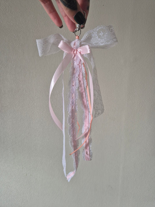 Lace bag charm