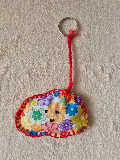 Mini puff key charm