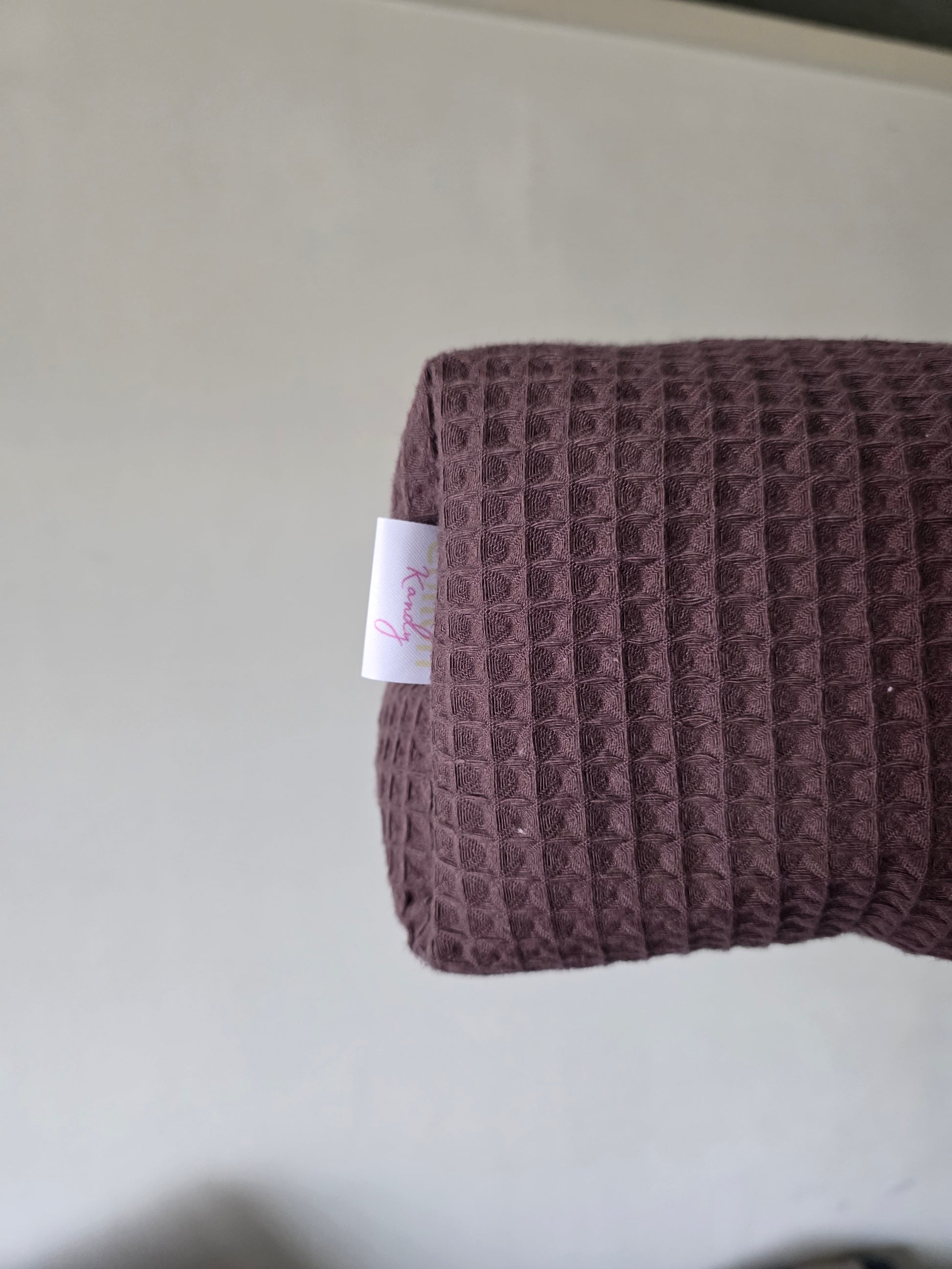 Waffle hair tools pouch