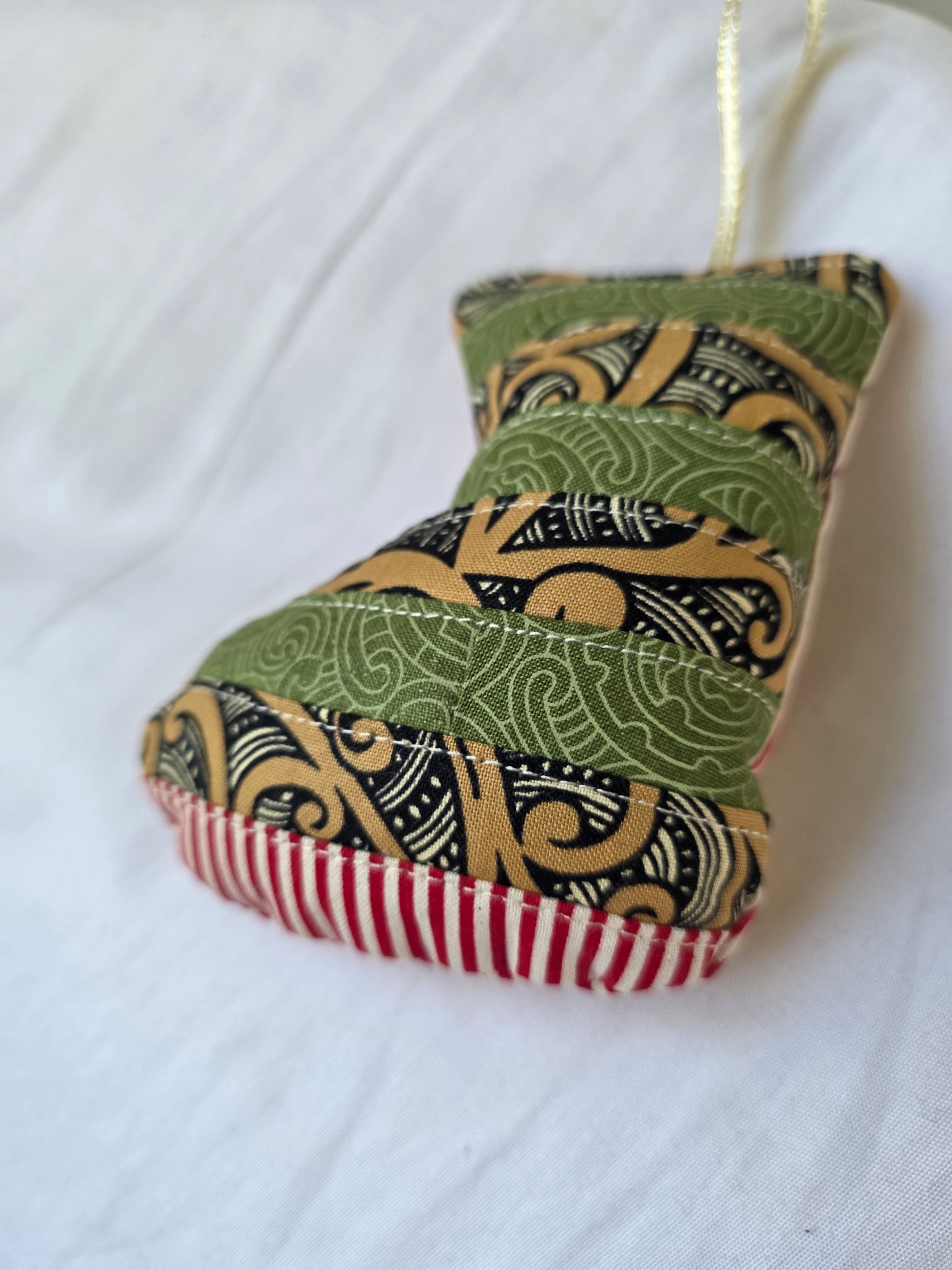 Patchwork Christmas decorations