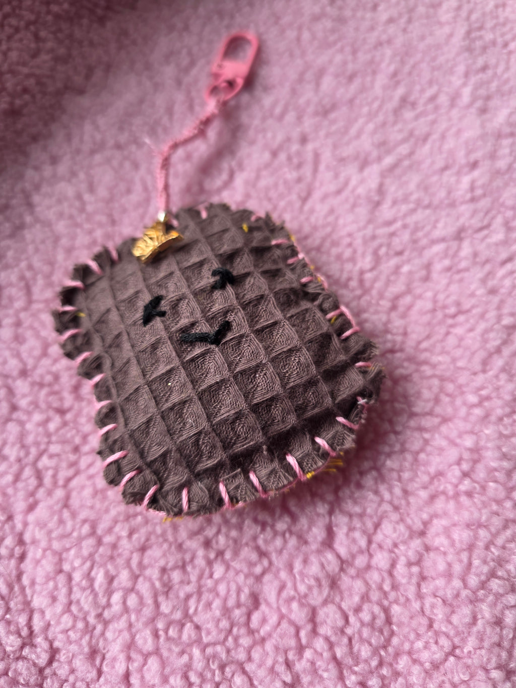 Scrap buster key charm