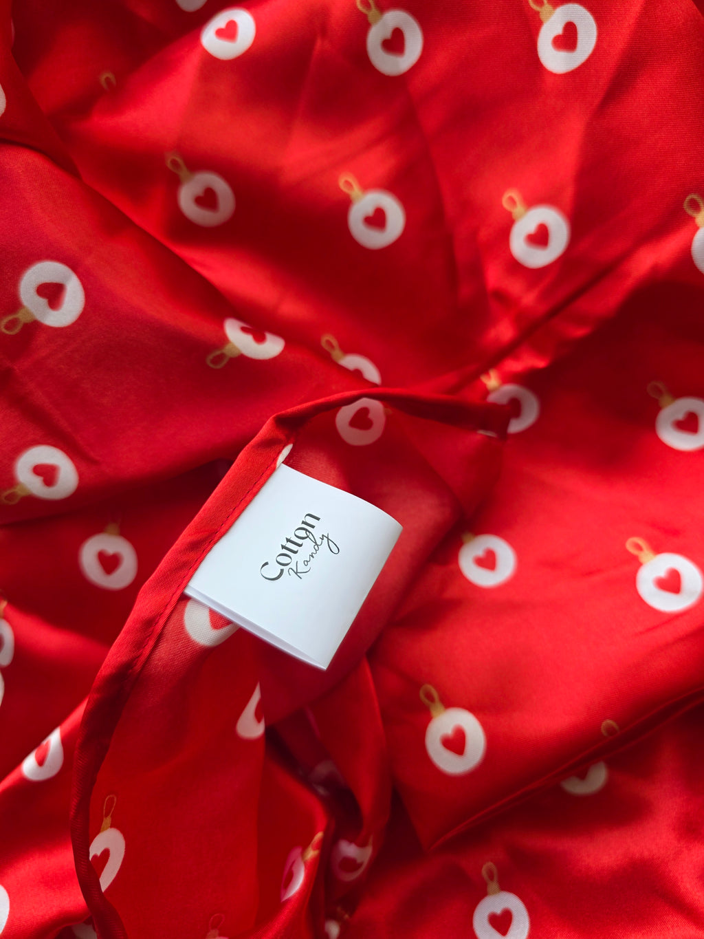 Satin christmas Pillowcases ( pair )