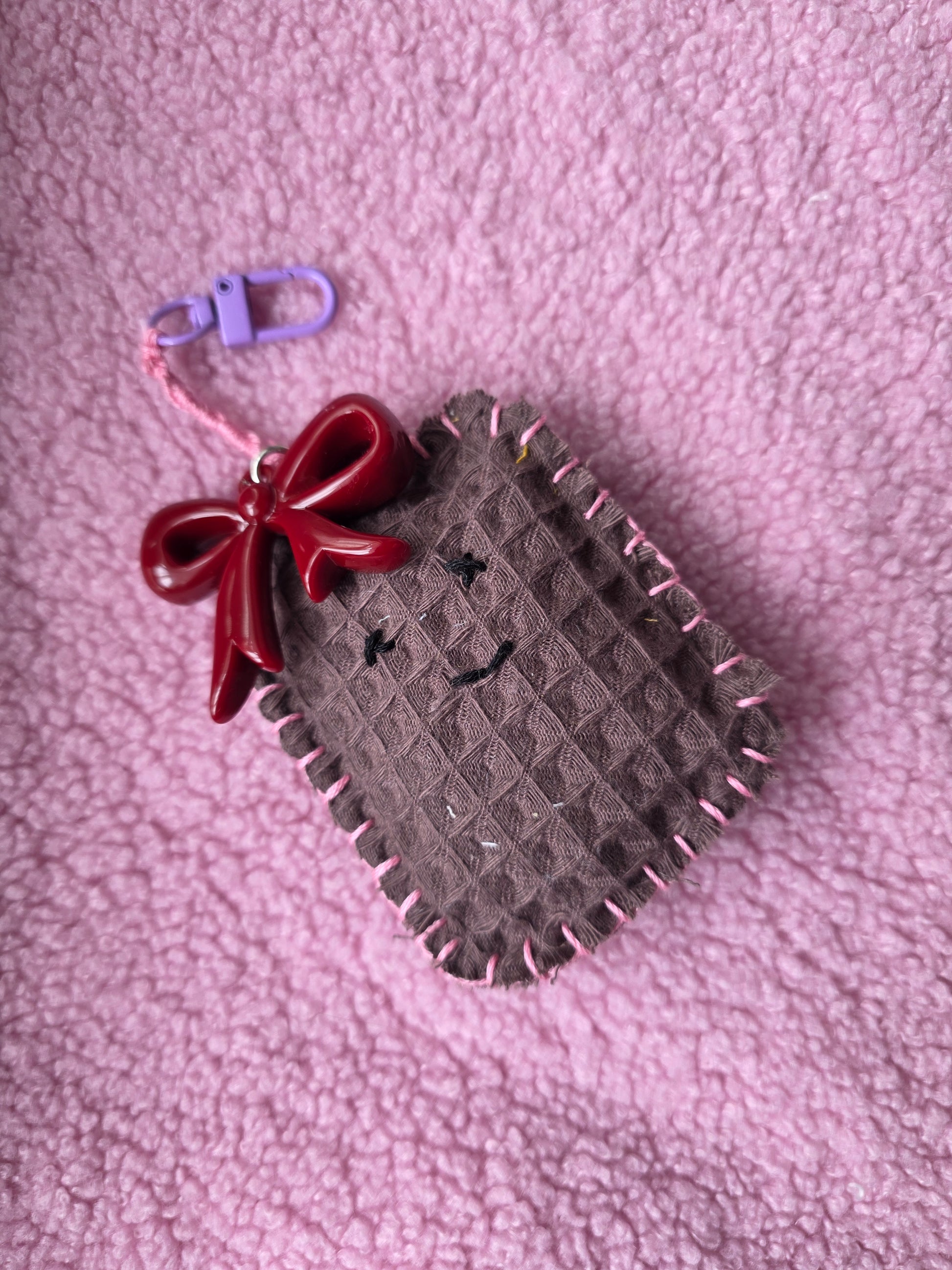 Scrap buster key charm