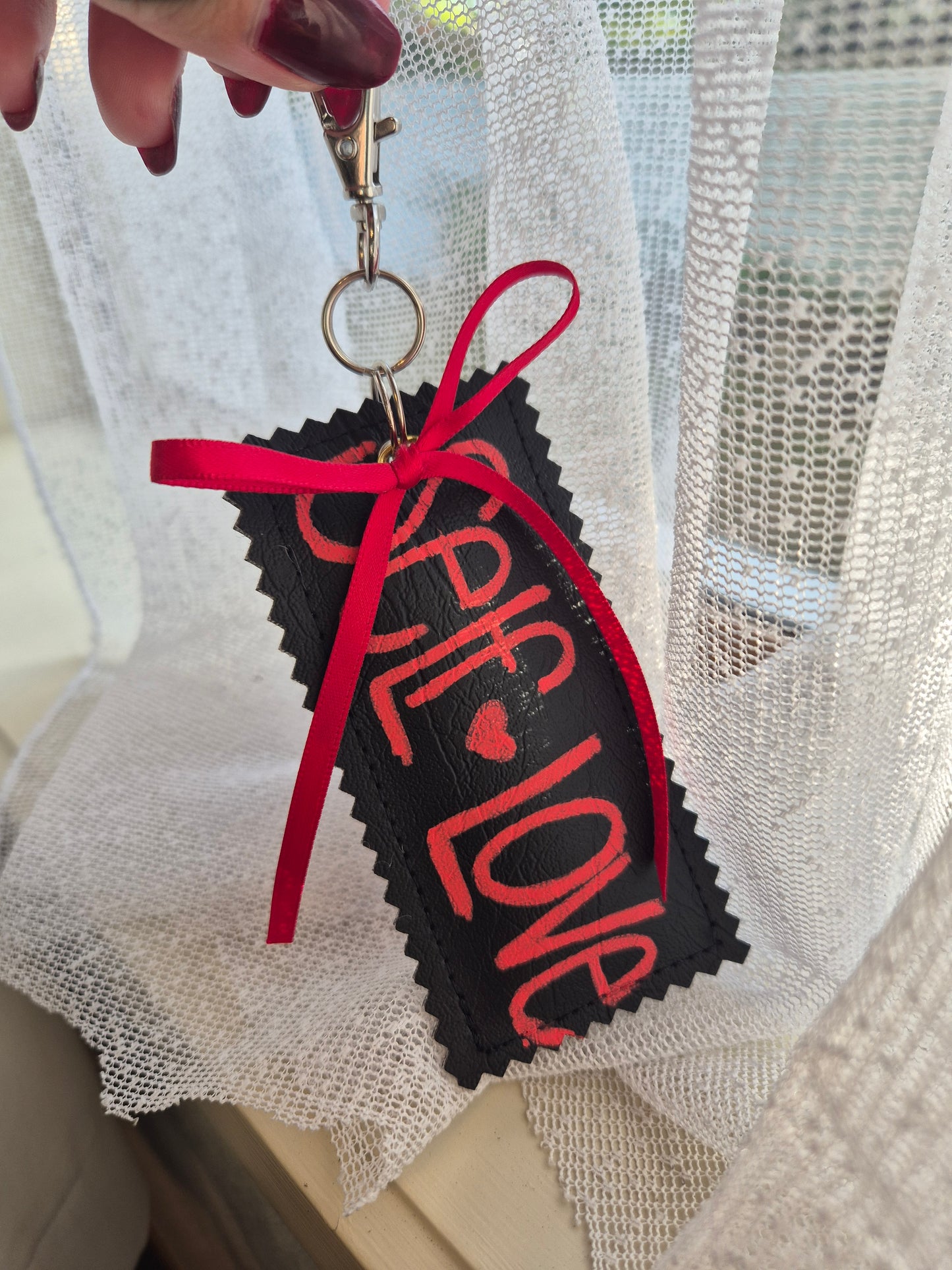 Self love bag charm