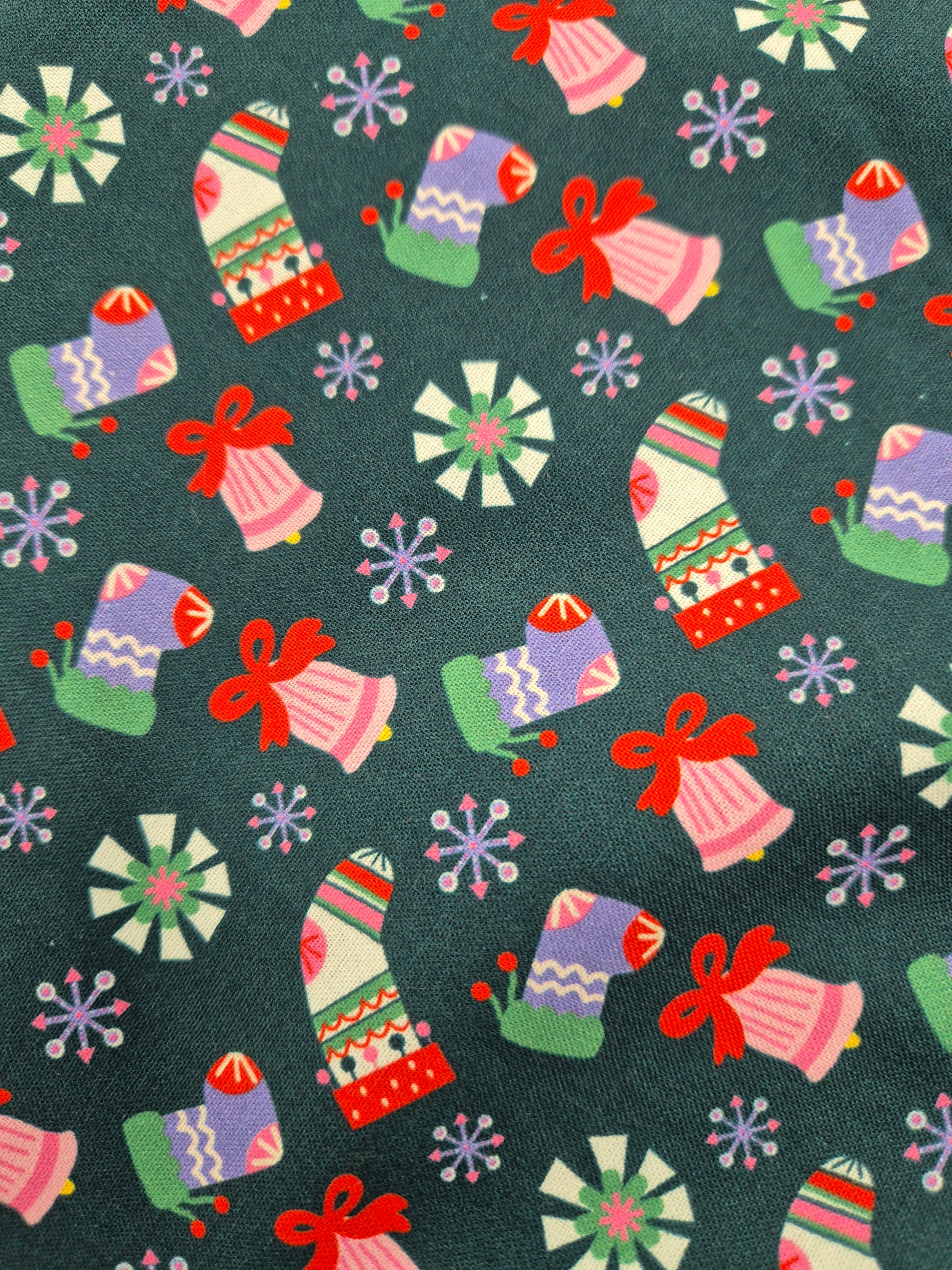 Bells christmas stocking