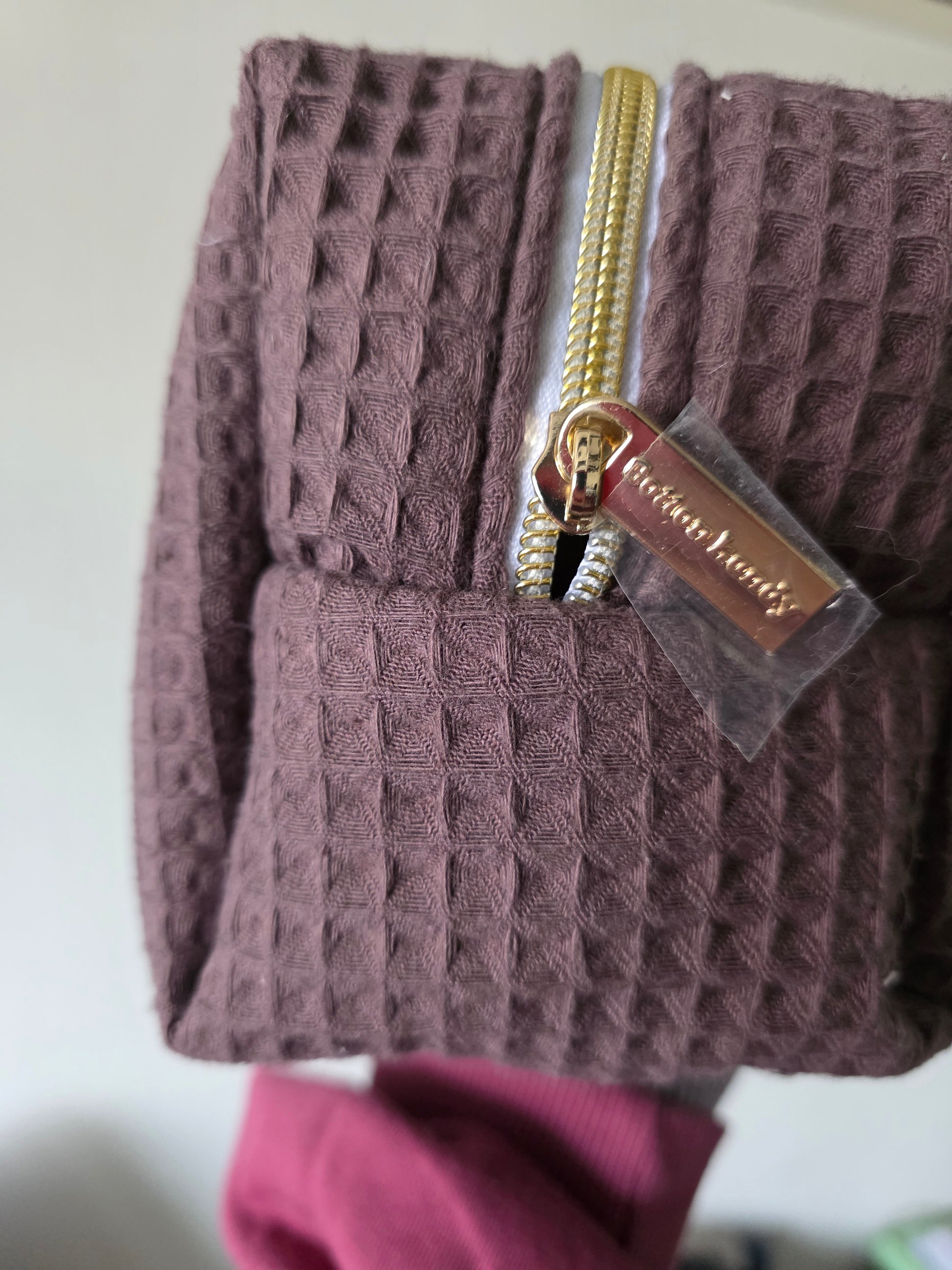 Waffle hair tools pouch