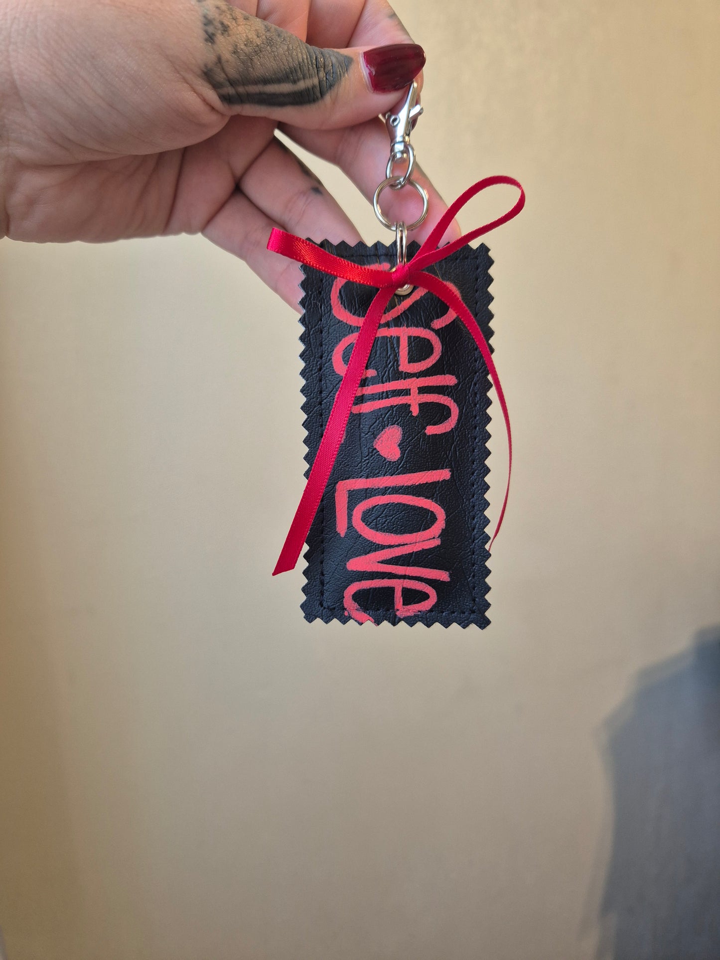 Self love bag charm