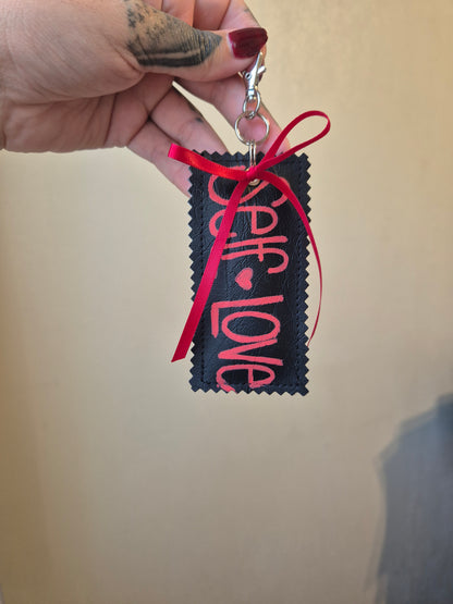 Self love bag charm