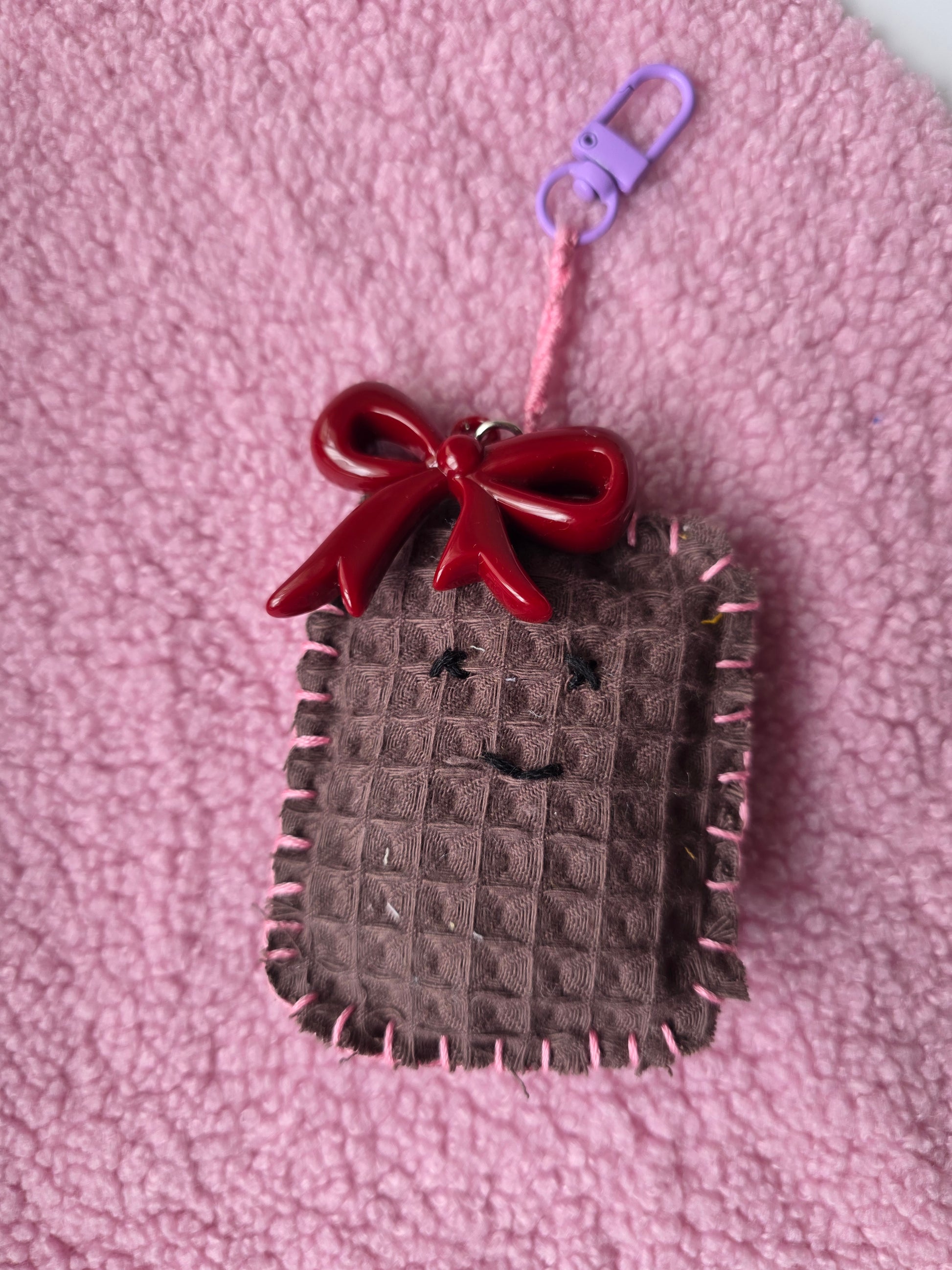 Scrap buster key charm