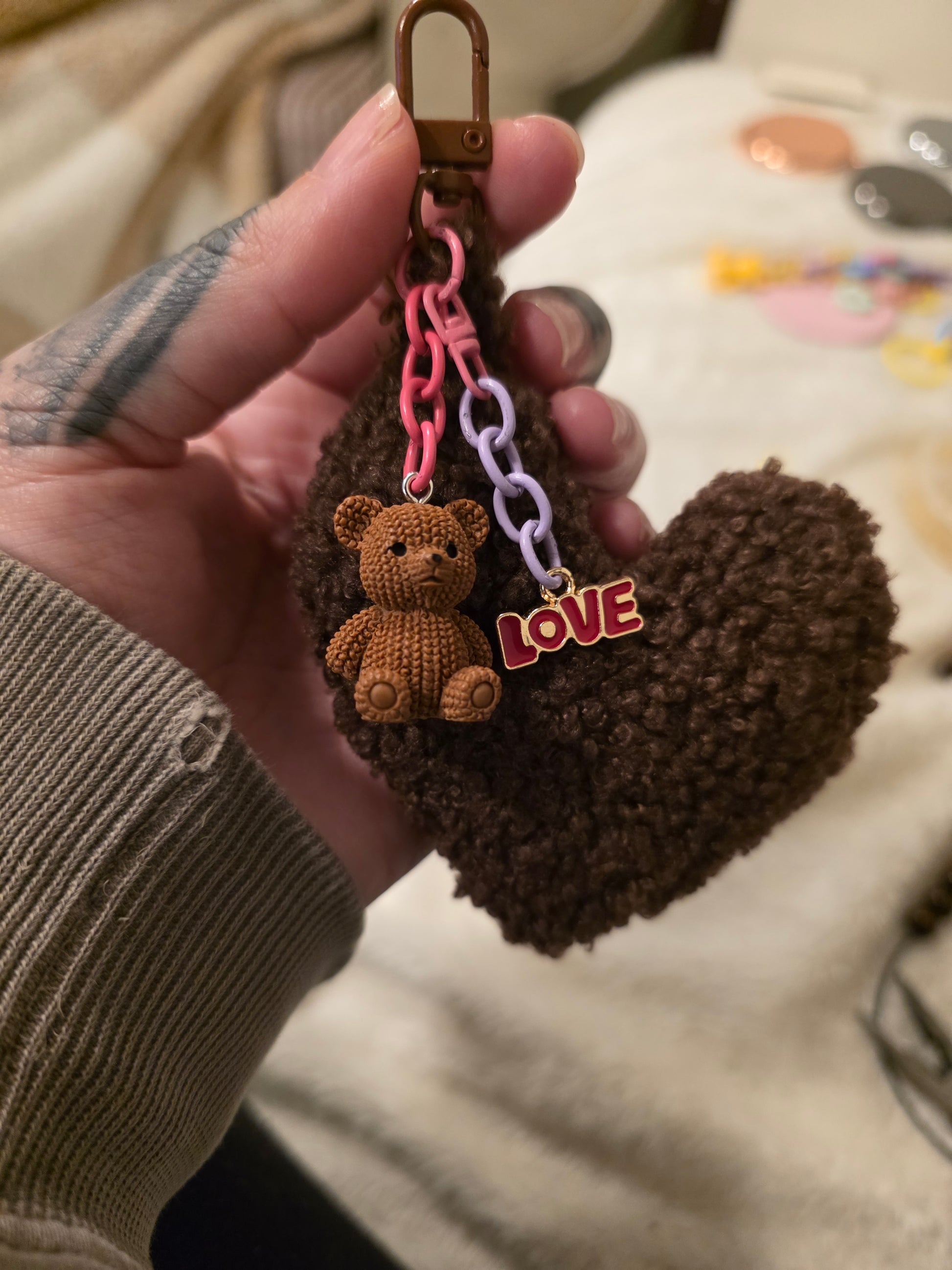 Teddy Bag charm