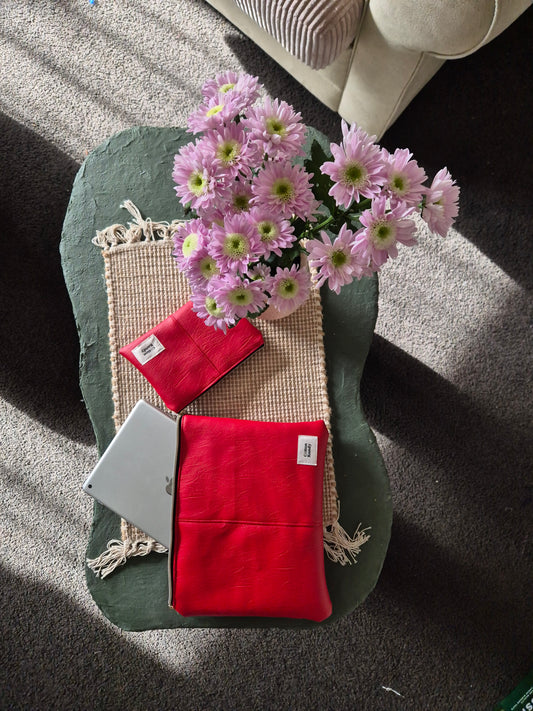 Cherry cola ipad zip pouch