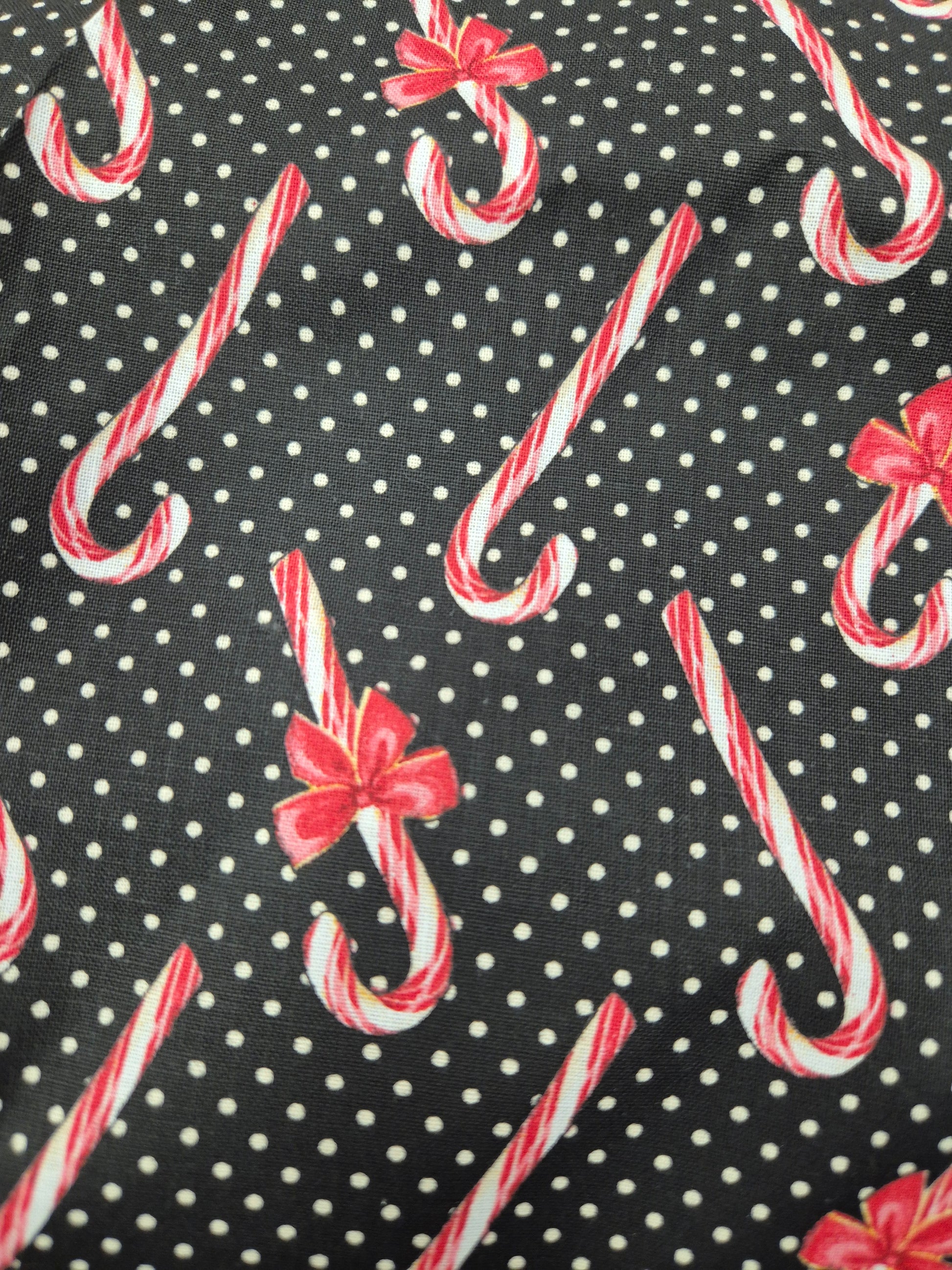 Candy cane Christmas stocking