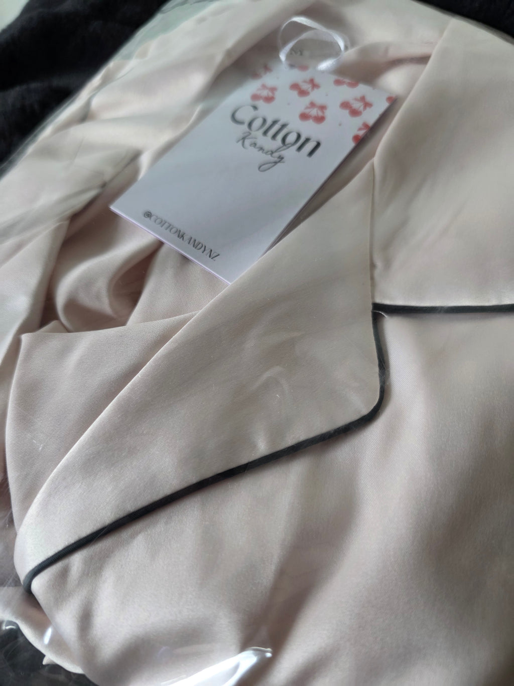 Satin long pyjama set